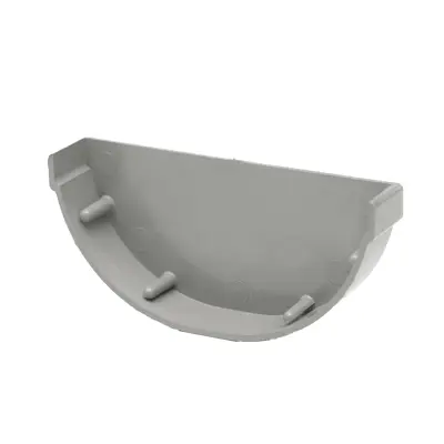 Eindstuk mastgoot 105 mm.