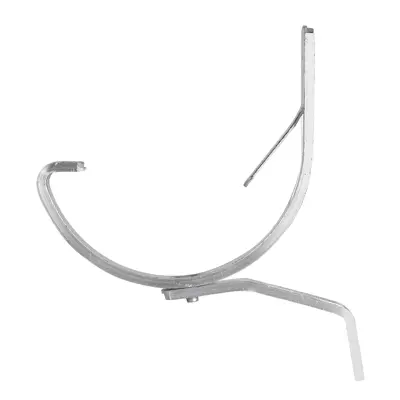 Mastgootbeugel nr. 2 100 mm. aluminium