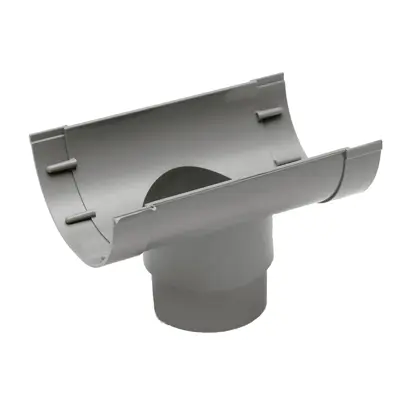 Tussenuitloop mastgoot 105 mm.