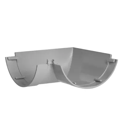 Mastgoothoekstuk 100 mm.