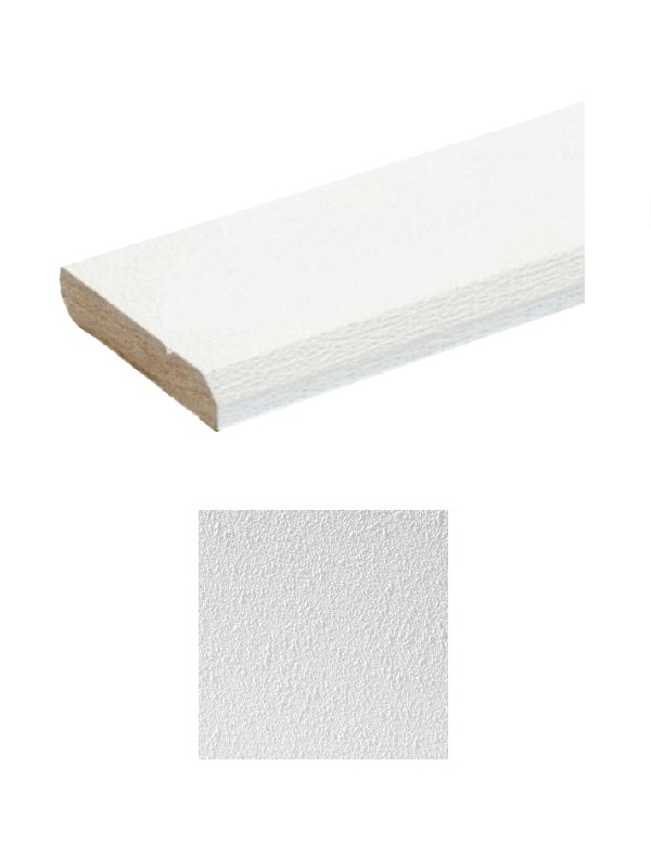 Agnes plafondplint wit stuc 8x44x2600 mm.