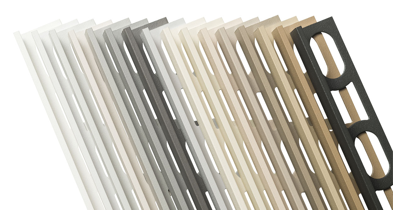 Tegelprofiel jasmijn 12,5 mm; 270 cm.