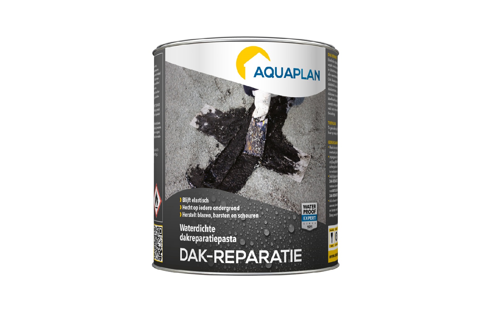 Aquaplan dak-reparatie; 2,5 kg.