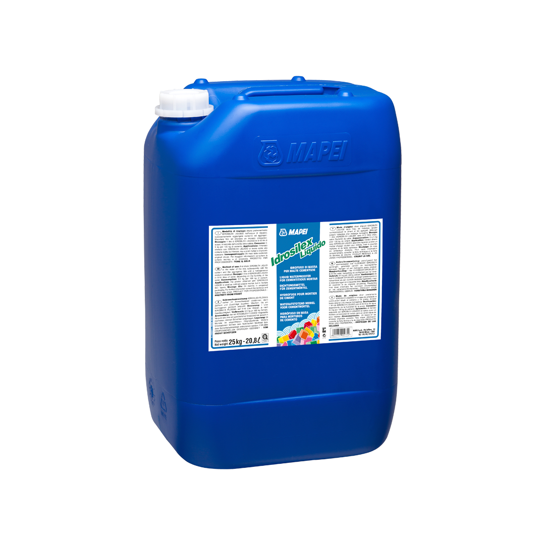 Waterdichtingsvloeistof Idrosilex; 6 kg.