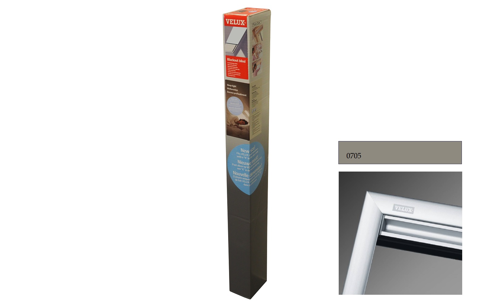 DKL verduisteringsgordijn CK02 0705S