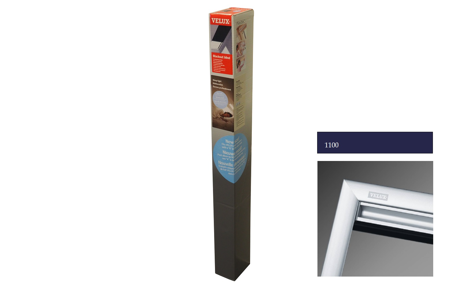 DKL verduisteringsgordijn PK04 1100S