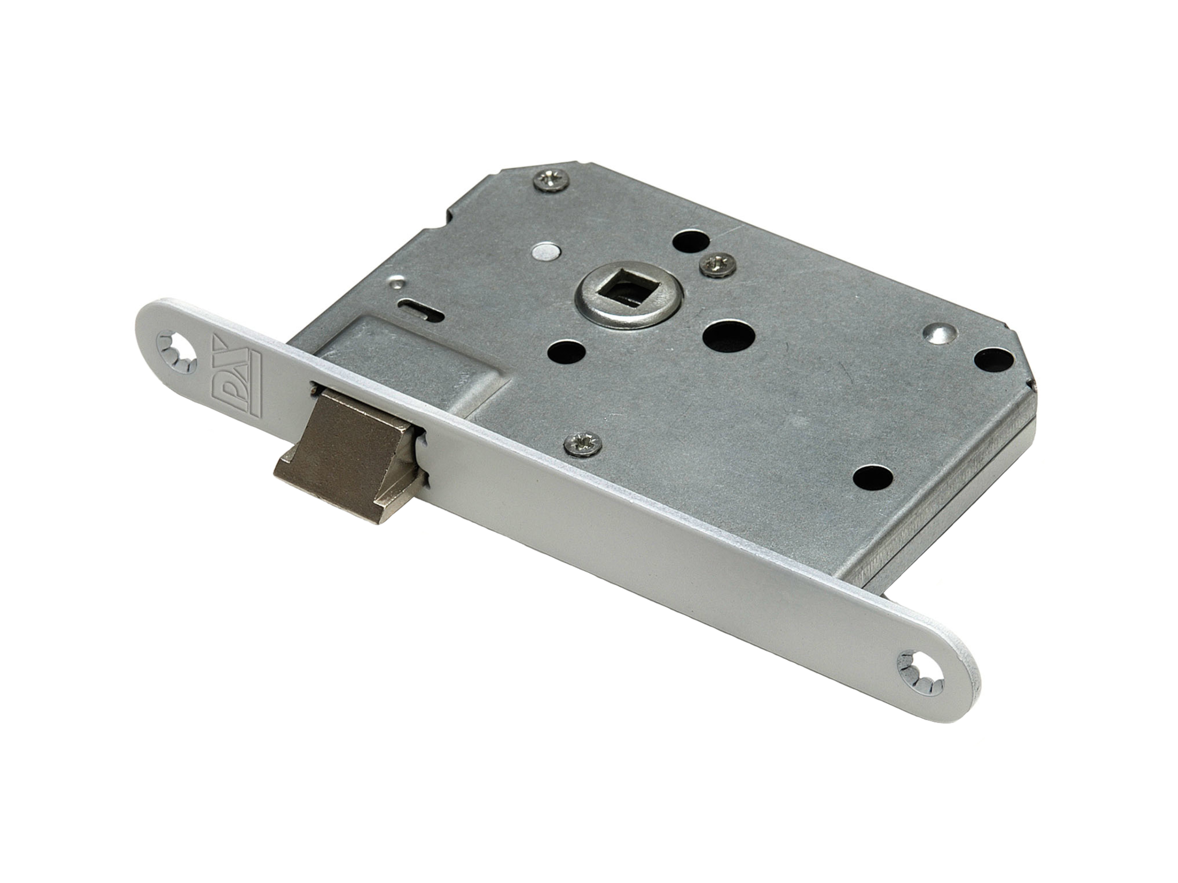 Loopslot ronde voorplaat wit