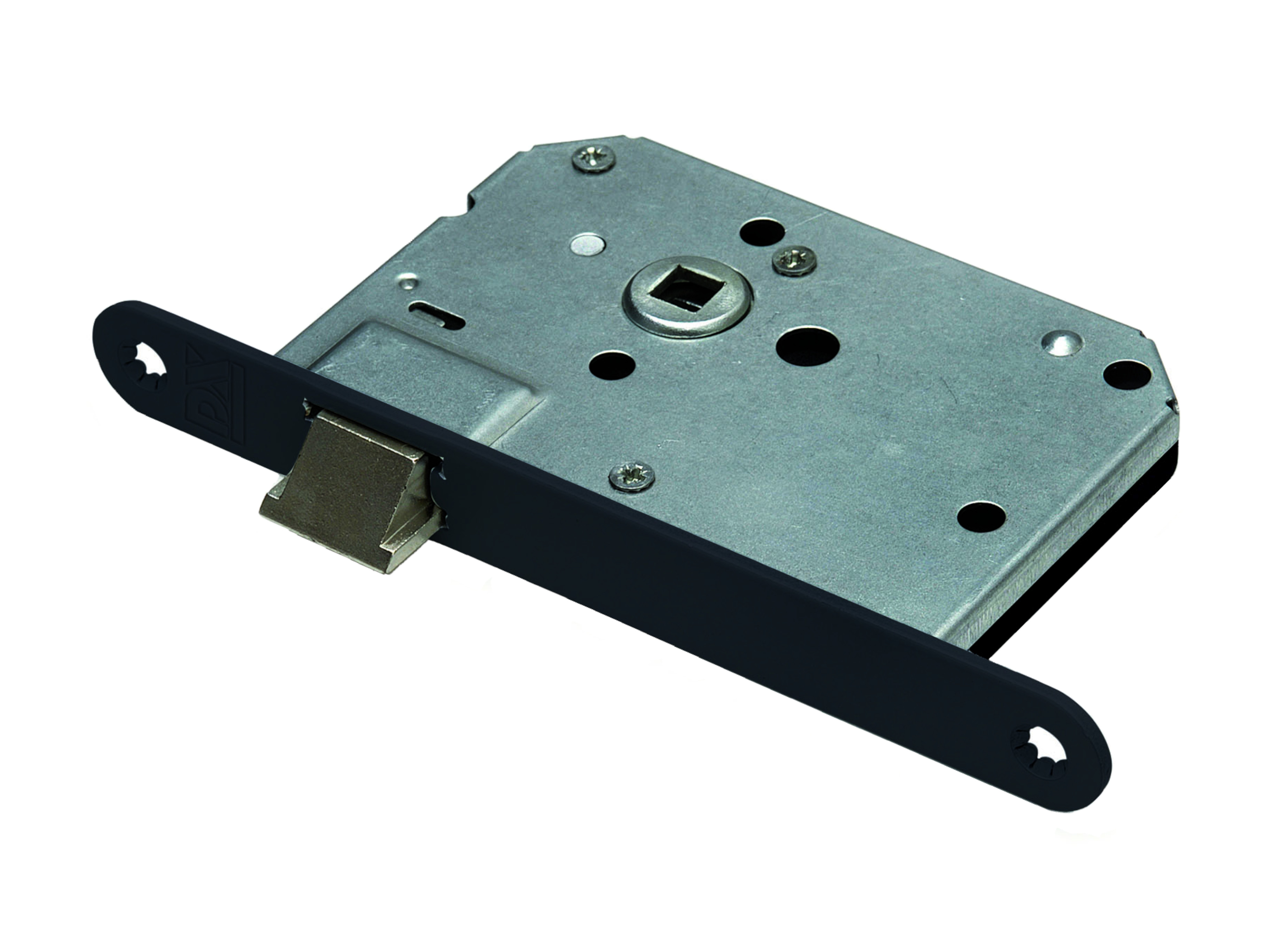 Loopslot ronde voorplaat zwart