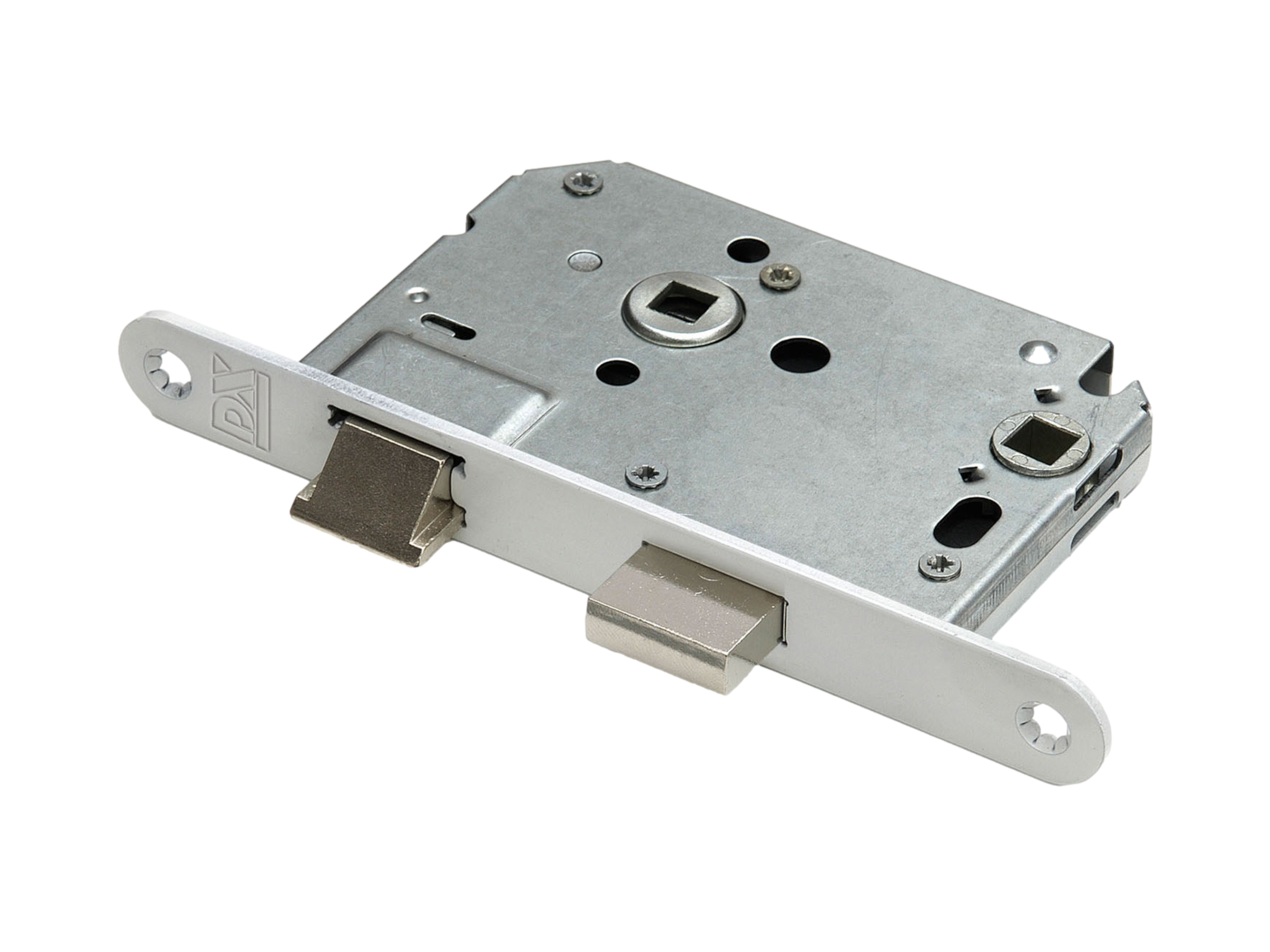 WC-badkamerslot ronde voorplaat wit