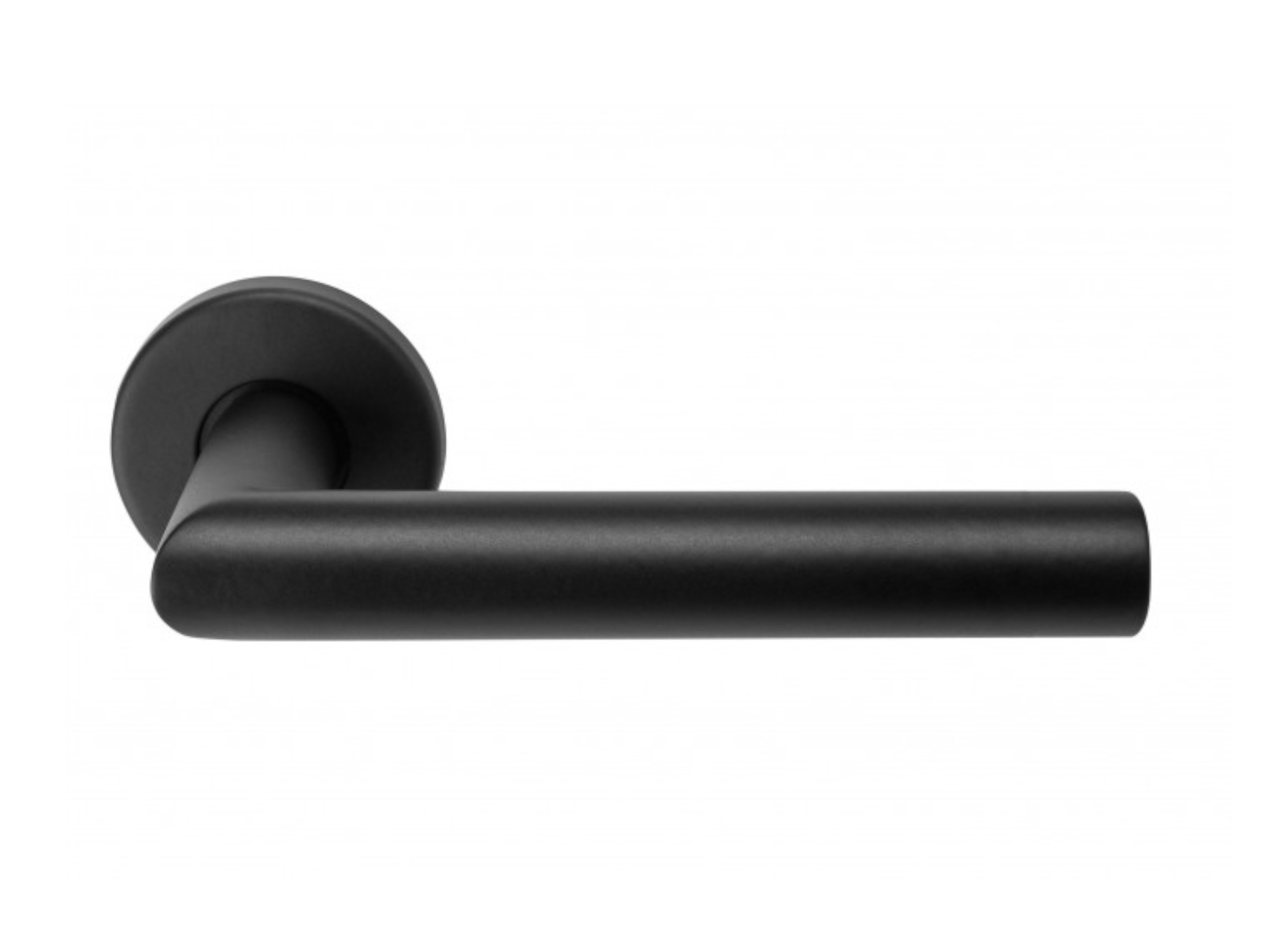 Deurkrukken RVS Alba zwart