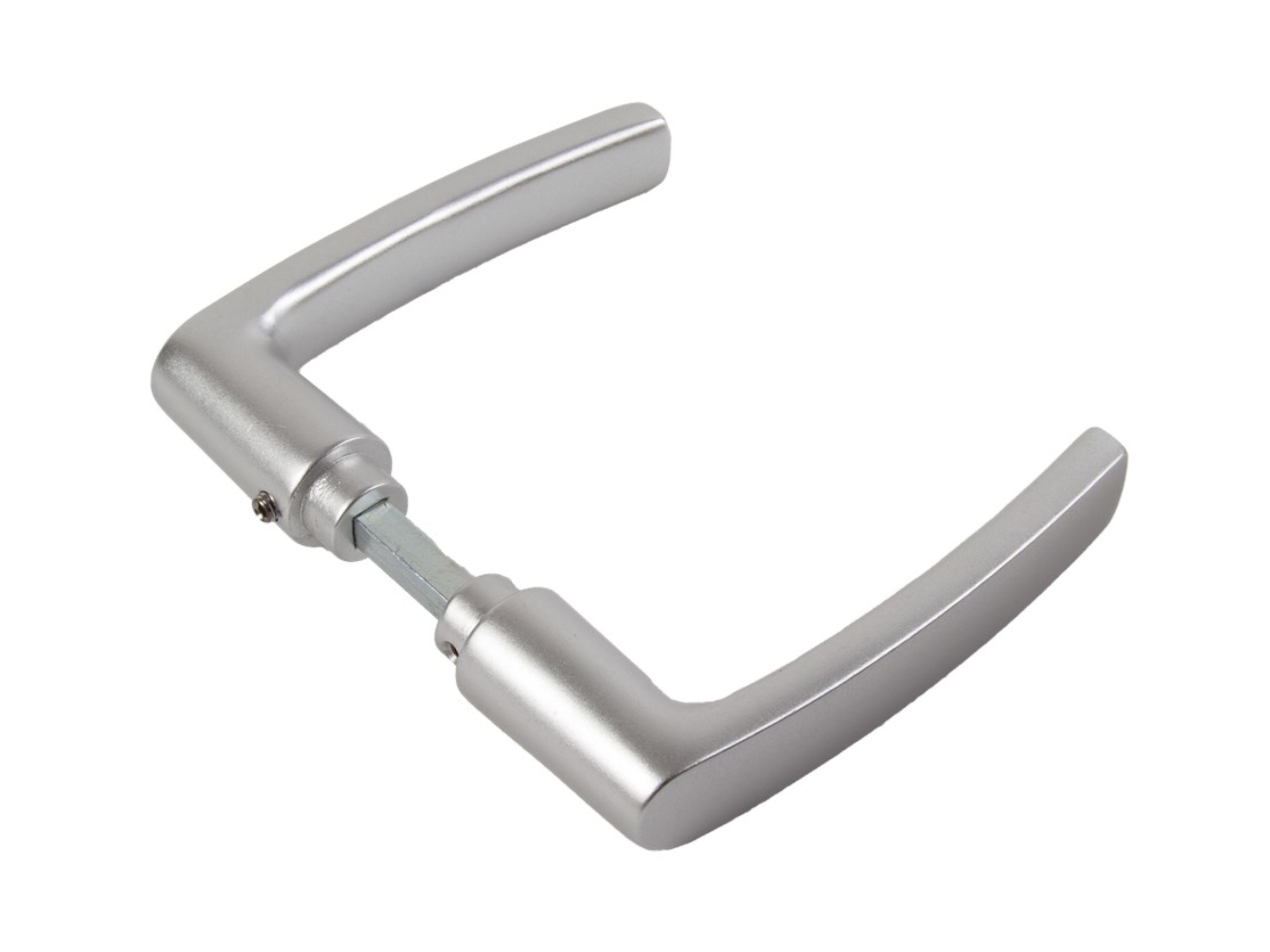 Deurkrukken alu blokmodel F2