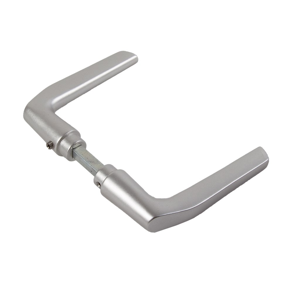 Deurkrukken alu duimmodel F2