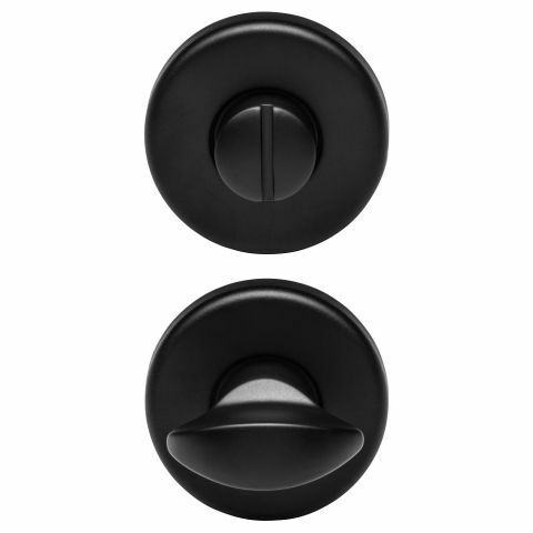 V/B-rozetten RVS zwart