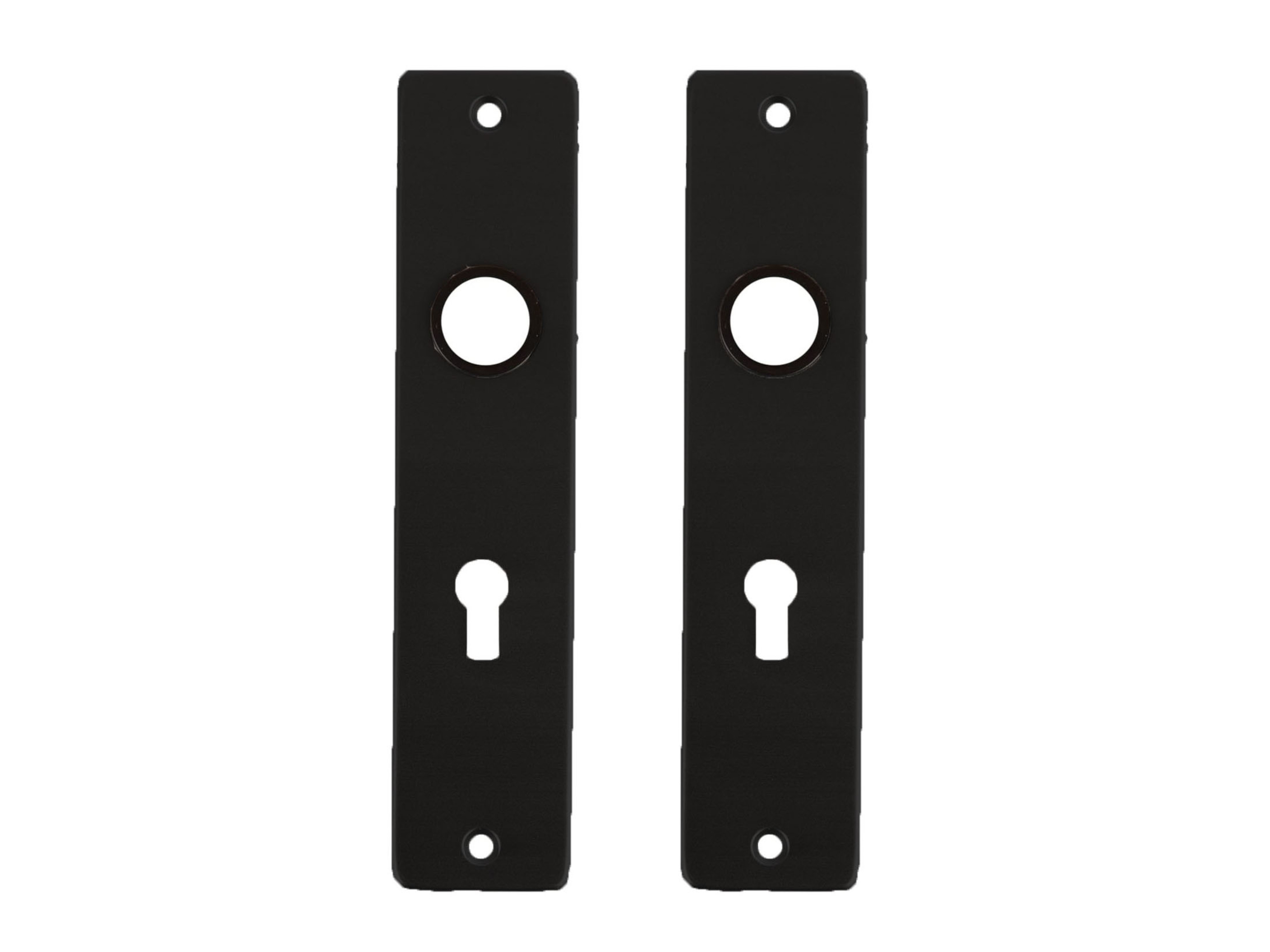 Kortschilden alu zwart PC55