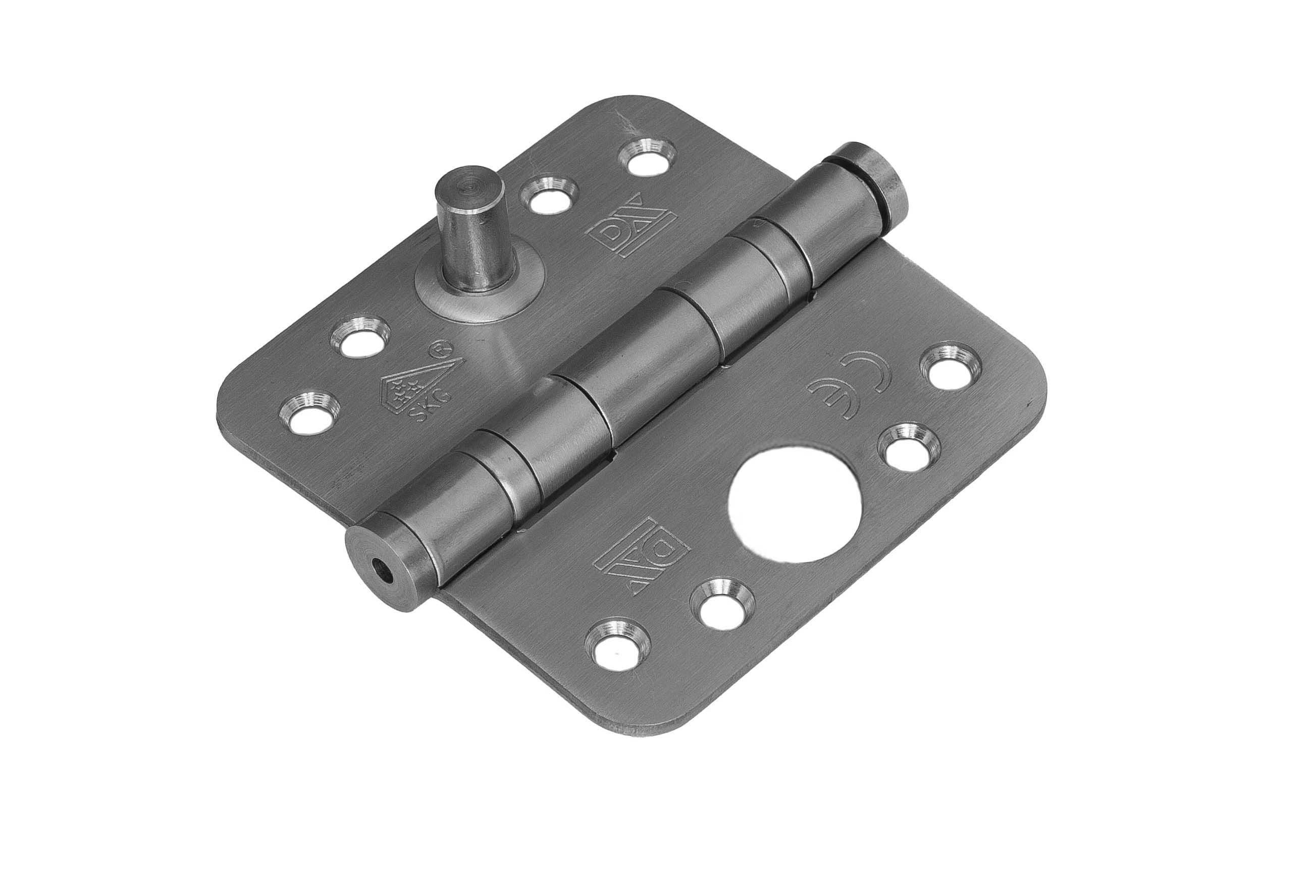 Kogelscharnier SKG 89x89 mm. RVS; rond