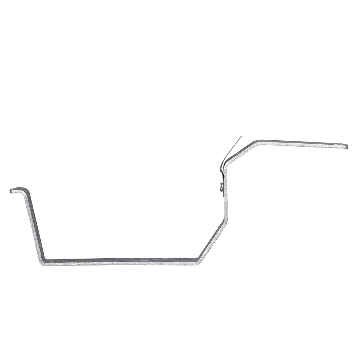 Bakgootbeugel nr. 4 180 mm. gegalv.