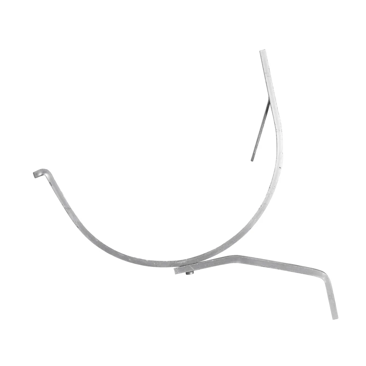 Kraalgootbeugel nr. 2 150 mm. gegalv.